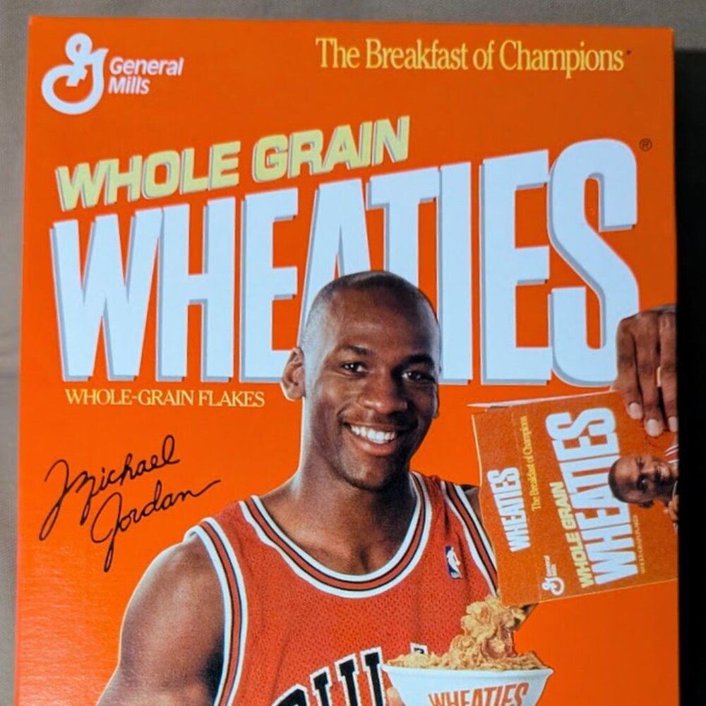 Michael Jordan Wheaties Box – Unopened – Original Cereal Collectible – NBA Bulls